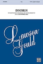 Dindirin SATB choral sheet music cover Thumbnail